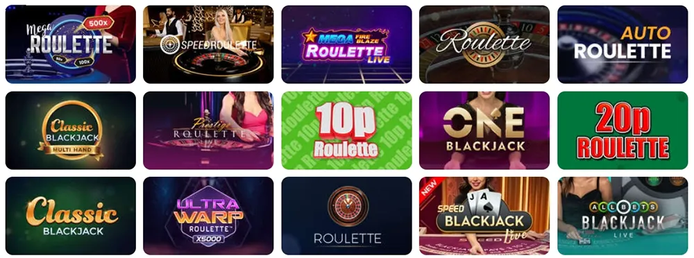 Kong Casino live games