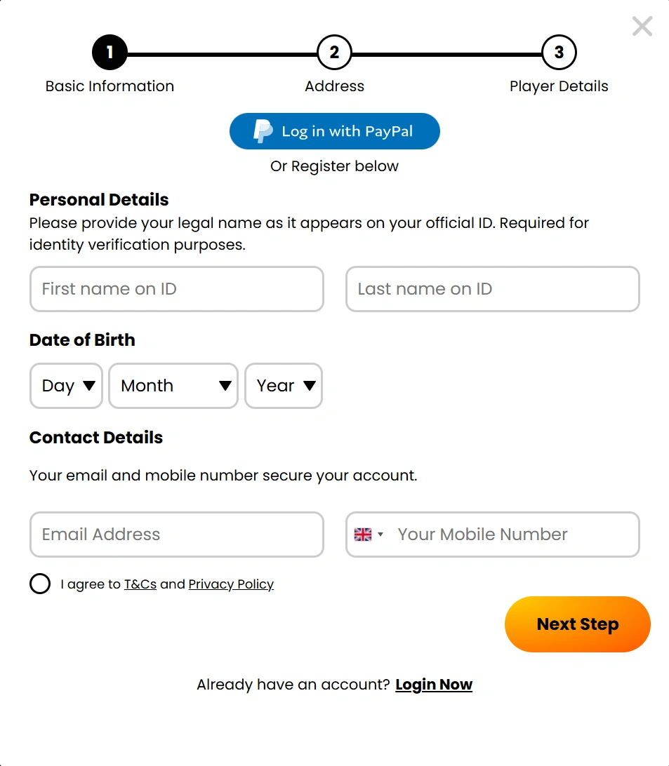 How to register at Kong Casino